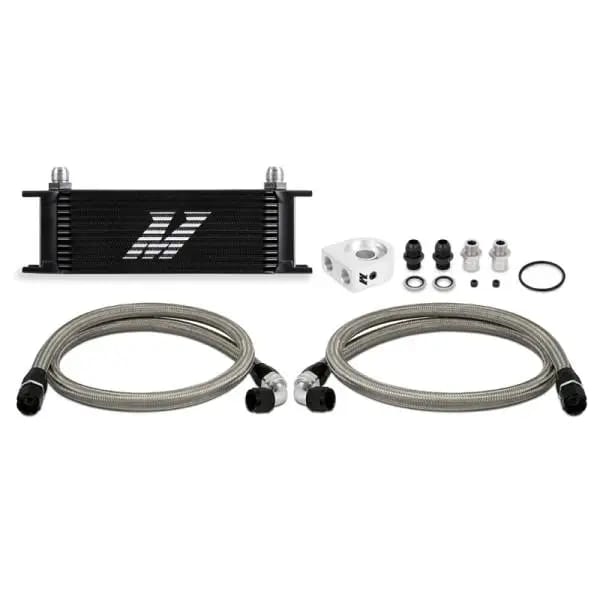 Mishimoto Universal 13 Row Oil Cooler Kit (Black) thumbnail 2