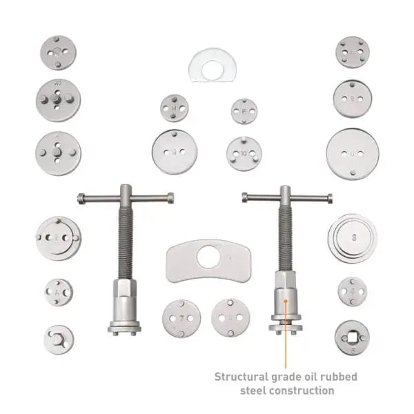 Mishimoto Brake Caliper Piston Wind Back Tool Kit thumbnail 2