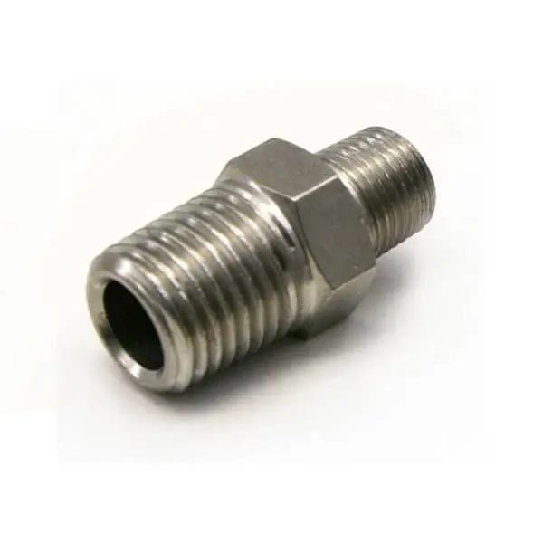 Nitrous Express 1/4 NPT x 1/8 NPT Male Union Connector thumbnail 2