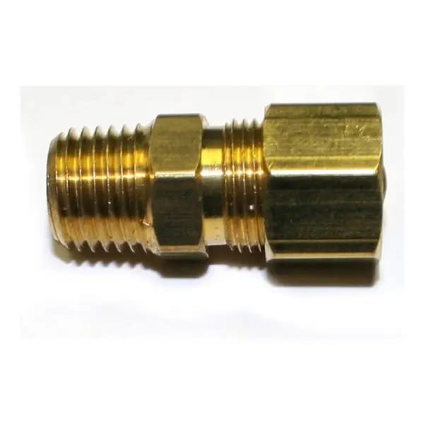 Nitrous Express 1/4 NPT Male x 3/8 Compression Straight thumbnail 2