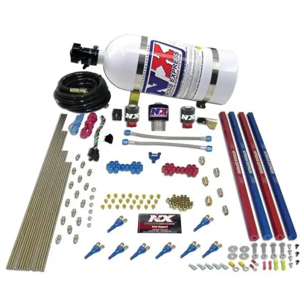 Nitrous Express Pro-Shk/Gas Nitrous Kit (200-600HP) w/Rails and Composite Bottle thumbnail 3