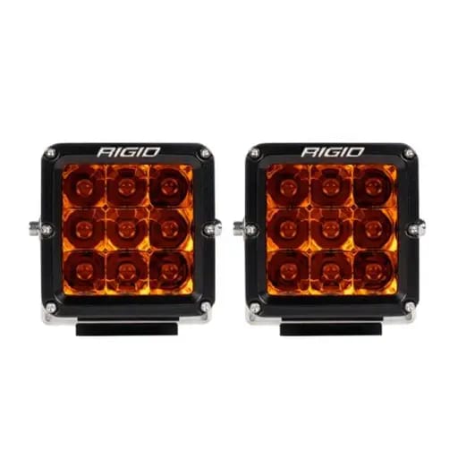 Rigid Industries D-XL Pro Spot Lens - Amber (Pair)