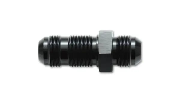 Vibrant -10AN Flare Straight Bulkhead Adapter Fitting - Aluminum thumbnail 2