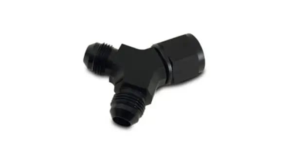 Vibrant -10AN Female x Dual -8AN Male Y-Adapter Fitting - Aluminum thumbnail 2