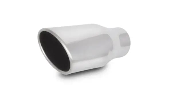 Vibrant 4.5in x 3in Oval SS Exhaust Tip (Single Wall Angle Cut Rolled Edge) thumbnail 3