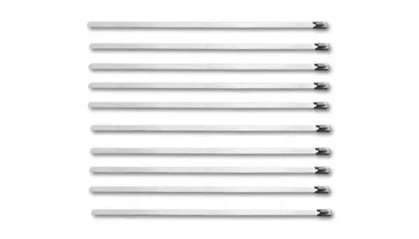 Vibrant Stainless Steel Cable Ties 14.5in Long (10 Cable Ties / Pack) thumbnail 2