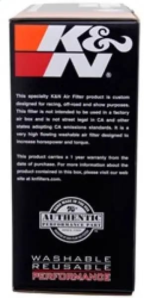 K&N Universal Custom Air Filter - Round 5.125in Flange / 14in OD / 5.125in ID / 5.625in Height thumbnail 8