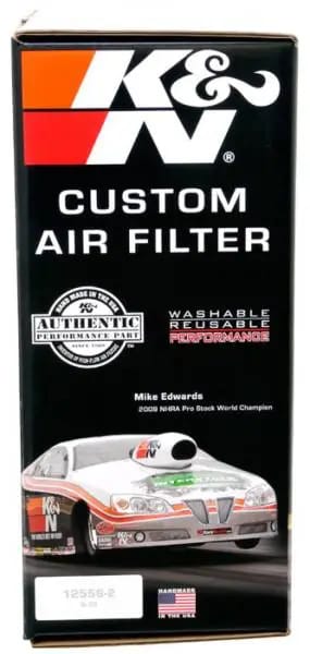 K&N Universal Custom Air Filter - Round 5.125in Flange / 14in OD / 5.125in ID / 4.625in Height thumbnail 7