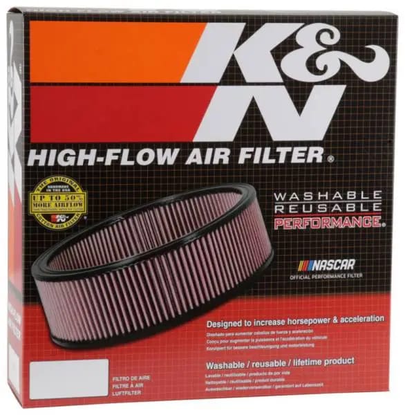 K&N Replacement Drop In Air Filter - 14in OD / 12in ID / 4in H w/ Wire thumbnail 6