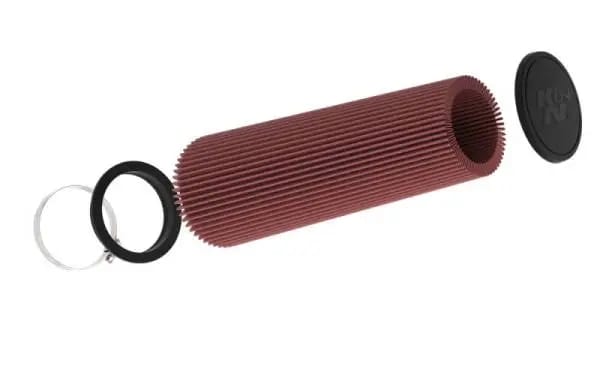 K&N Universal Clamp-On Air Filter 7-1/2in 6 DEG FLG 5in OD 20 1/8in H thumbnail 2