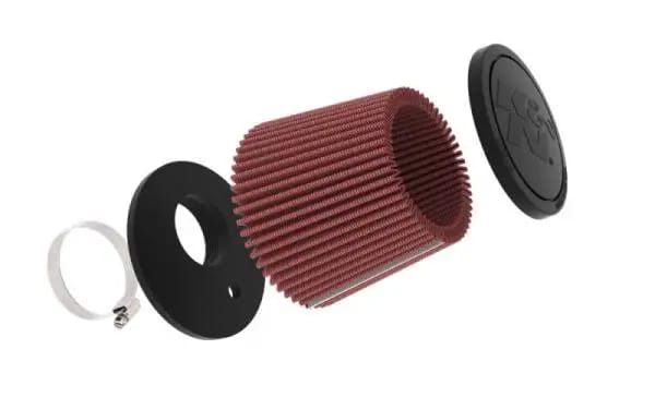 K&N 60mm Flg 113mm X 132mm B-Od 84mm X 89mm T-Od 1121mm H thumbnail 2