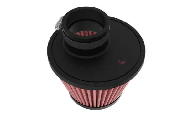K&N Universal Clamp-on Air Filter 2in Flange ID 5-3/16in Base 3-1/2in Top 3-11/16in Height w/ Vent thumbnail 5