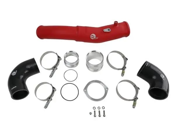 aFe 2020 Toyota Supra 3.0L 3in Red Intercooler Tube - Hot thumbnail 9