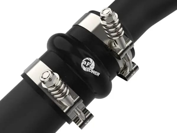 aFe Bladerunner Intercooler Hot Charge Pipe Black 2-2.5in 2021+ Ford F-150 V6-2.7L (tt) thumbnail 3