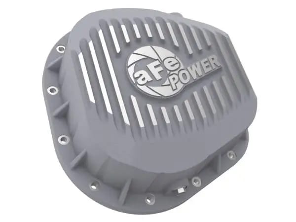 aFe Rear Differential Cover (Raw; Street Series); Ford Diesel Trucks 86-13 V8 (td) thumbnail 4
