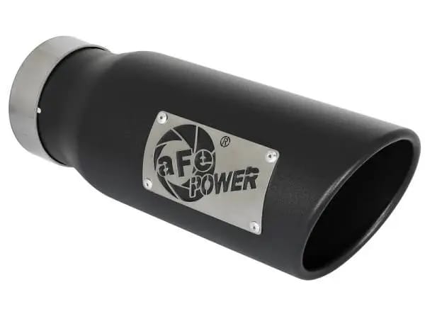aFe Vulcan Series 3.5in 409 SS Cat-Back Exhaust 13-19 Ford Transit V6 3.5L (TT) w/ Black Tips thumbnail 2