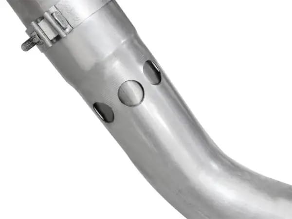 aFe LARGE BORE HD 4in 409-SS DPF-Back Exhaust w/Polished Tip 11-14 Ford Diesel Trucks V8-6.7L (td) thumbnail 5