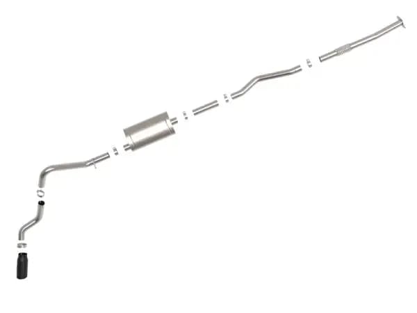 AFE Apollo GT Series 19-20 GM 1500 2.7L (T) 409 SS CB Exhaust System w/Black Tip thumbnail 7