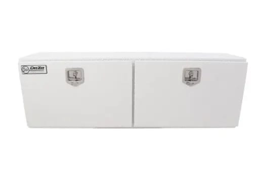 Deezee Universal Tool Box - Specialty 60In Topsider White BT Alum