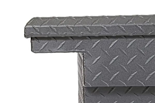 Deezee Universal Tool Box - Red Crossover - Single Lid Black BT (Low/Txt Blk) thumbnail 2