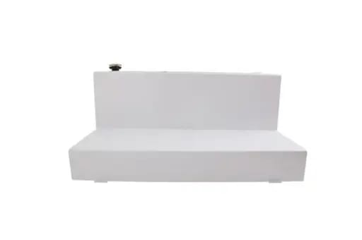Deezee Universal Tanks - L-Shape White Steel (111 Gal)