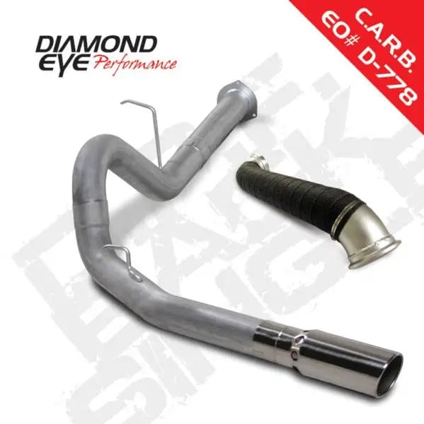 Diamond Eye KIT 4in DPF-BACK Single w/ TDP AL 07.5-10 Chevy/GMC 6.6L Duramax 2500/3500 thumbnail 2