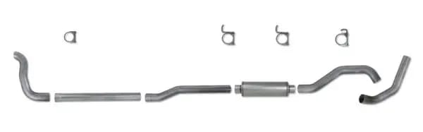 Diamond Eye KIT 4in Turbo Back SGL AL: 2-WHEEL DRIVE ONLY 89-93 DODGE CUMMINS 5.9L thumbnail 5