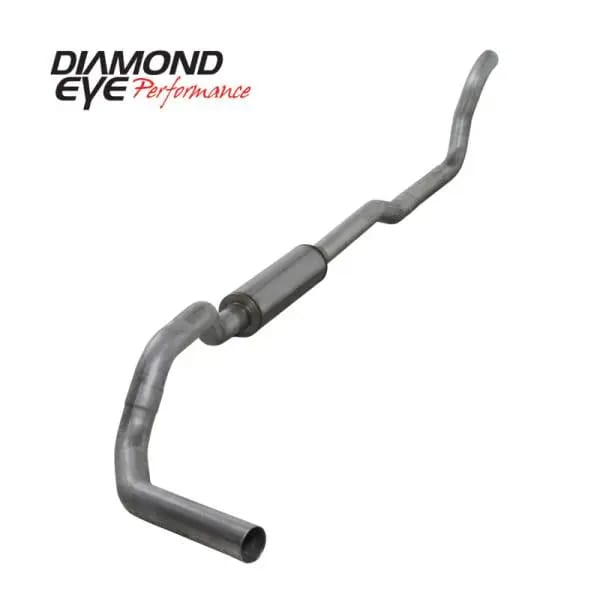 Diamond Eye KIT 4in TB MFLR RPLCMENT PIPE SGL AL: 2-WHEEL DRIVE ONLY 89-93 DODGE CUMMINS 5.9L thumbnail 7