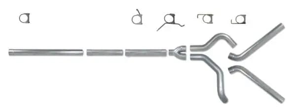 Diamond Eye KIT 4in Catback MFLR RPLCMENT PIPE DUAL SS: 2004.5-2007.5 DODGE CUMMINS 600 thumbnail 4
