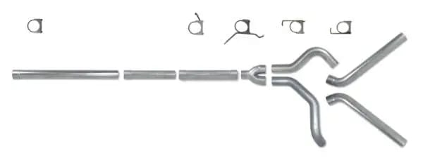 Diamond Eye KIT 4in Catback MFLR RPLCMENT PIPE DUAL SS: 2004.5-2007.5 DODGE CUMMINS 600 thumbnail 5
