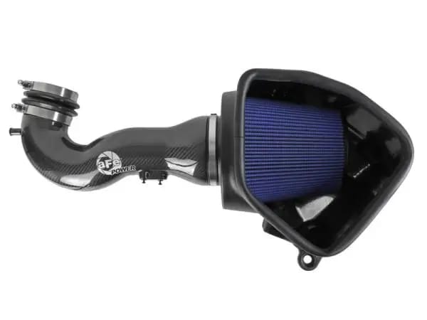 aFe 19-20 GM Trucks 5.3L/6.2L Track Series Carbon Fiber Cold Air Intake System With Pro 5R Filters thumbnail 7