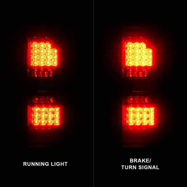 ANZO 2014-2018 GMC Sierra LED Tail Lights Black Housing Smoke Lens thumbnail 9