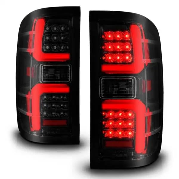 ANZO 15-19 Chevrolet Silverado 2500 HD/3500 HD LED Taillight w/ Sequential Black Housing/Smoke Lens thumbnail 3