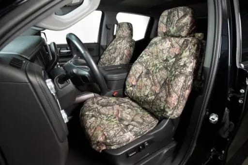 Covercraft 01-06 Chevrolet Silverado Carhartt Camo SeatSaverFront Row Seat Covers - Mossy Oak