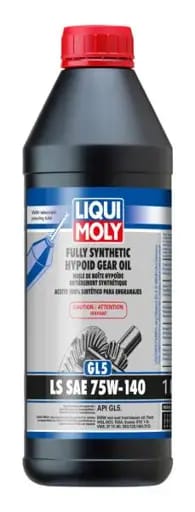 LIQUI MOLY 1L Fully Synthetic Hypoid Gear Oil (GL5) LS SAE 75W140