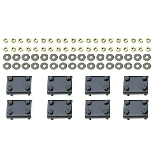 Westin 05-13 Chevy/GMC Suburban/Tahoe/Yukon (excl Z71) Premier Oval Nerf Step Bar Mount Kit - Blk