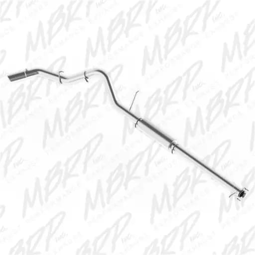 MBRP 11-19 Chevy/GMC 2500HD PU 6.0L V8 Single Side Exit Alum Cat Back Perf Exhaust