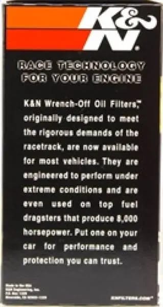 K&N Oil Filter OIL FILTER; AUTOMOTIVE thumbnail 11