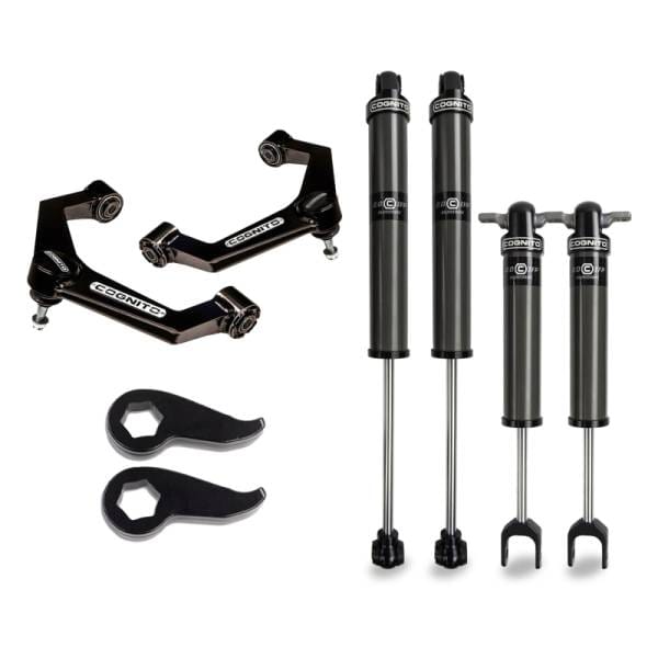 Cognito 2020+ Chevrolet Silverado 2500/3500HD 3in Performance Leveling Kit w/ 2.0 IFP Shocks