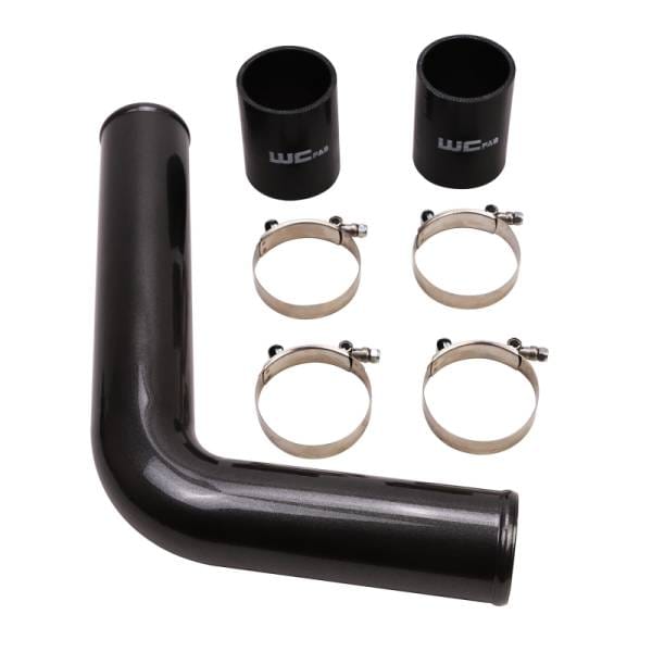 Wehrli 03-07 Cummins 5.9L Driver Side 3in Intercooler Pipe - Kiwi Green