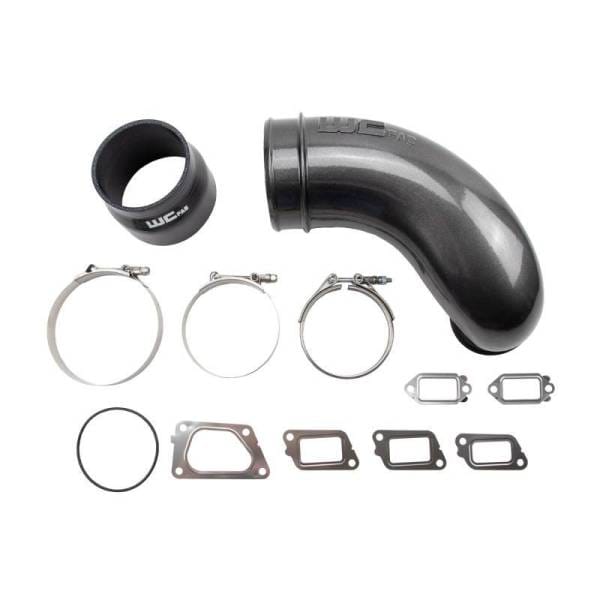 Wehrli 11-16 Duramax LML 5 in. Intake Horn - Semi-Gloss Black