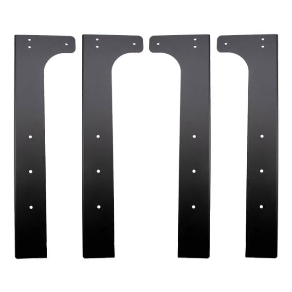 Wehrli Modular Steel Work Bench Leg Kit, 34in. Tall x .120in. Thick, Blueberry Frost