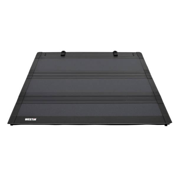 Westin 14-19 Chevrolet/GMC 1500/2500/3500 6ft. 7in. Bed Hard Tri-Fold Tonneau Cover - Black