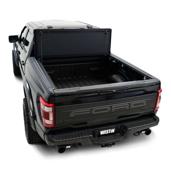 Westin 15-25 Ford F-150 5ft. 7in. Bed Hard Tri-Fold Tonneau Cover - Black