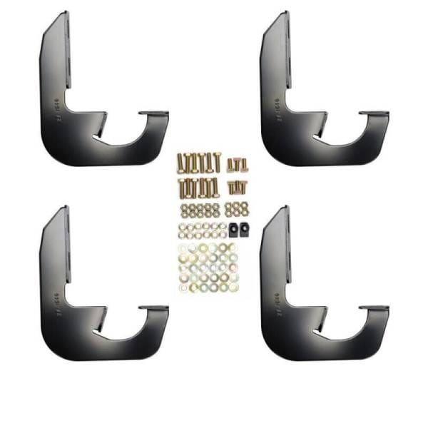 Westin 2014-2018 Chevy Silverado 1500 Reg Cab (Rocker Mount) Running Board Mount Kit - Black