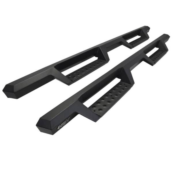 Westin/HDX 07-18 Chevy/GMC Silv/Sierra 15/25/3500 Crew Cab Drop Nerf Step Bars - Textured Black