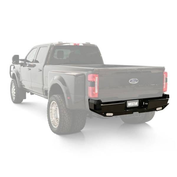 Westin 23-25 Ford F-250/350/450/550/600 HDX Bandit Rear Bumper - Black