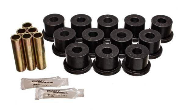 Energy Suspension GM Rear Spring & Shackle - Black