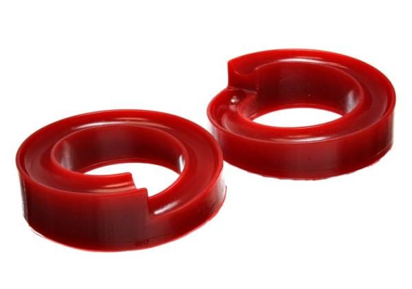 Energy Suspension Front Spring Lift Isolator 1.25in - Red