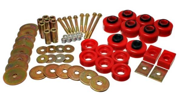 Energy Suspension Body Mount 2/4 Wd Super Crew - Red